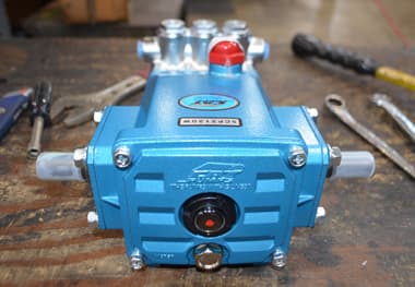 Back View of the 5CP2120W Pump